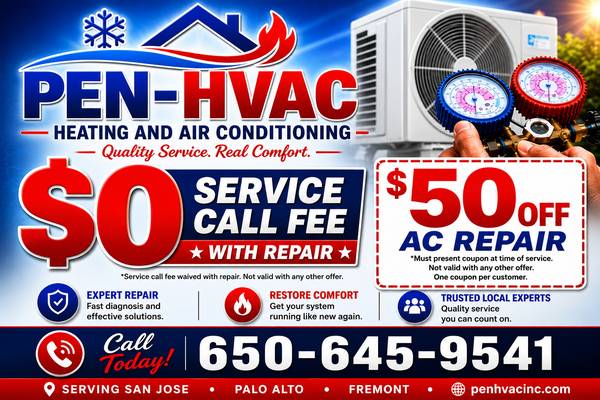 🇺🇸 PEN-HVAC AIR CONDITIONING HEATING - household services